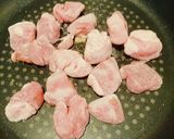 豚肉と野菜のピリ辛オーロラソース作り方5写真