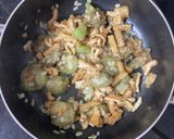 へちまのツナ入り味噌煮作り方5写真