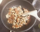 隠し味はアレ!ご飯もりもり!肉みそ丼作り方8写真