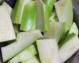 米粉でとろりん！ナスと安い牛肉の治部煮風作り方2写真