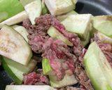 米粉でとろりん！ナスと安い牛肉の治部煮風作り方4写真