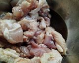 厨房ばあばぁ!ジユ〜シイもも唐揚げ。作り方2写真