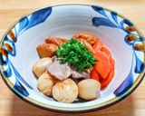 豚こま肉と里芋と薩摩揚げの中華炒め作り方6写真