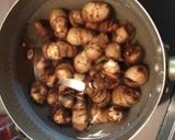 里芋の塩茹で作り方1写真