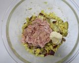 スイートポテトサラダ作り方4写真