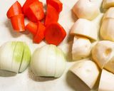 【パパ料理】コクとほくの肉じゃが作り方1写真