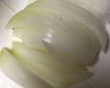 白子と餅巾着のだし煮作り方1写真