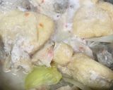 白子と餅巾着のだし煮作り方3写真