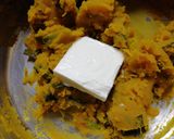かぼちゃとクリームチーズのサラダ作り方4写真