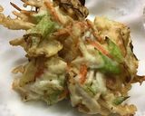 米粉でさっくり!白海老と葱のかき揚げ作り方7写真