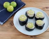 おでんの出汁リメイク！すだちおにぎり作り方4写真