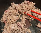 具沢山味噌仕立ての牛汁、呉豆腐添え作り方2写真