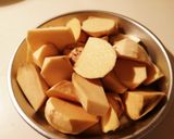 カリッと飴色大学芋作り方1写真