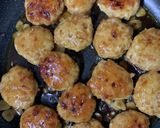 超簡単☆鶏チーズバーグ〜にんにくソース作り方6写真