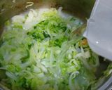 キャベツの和風ミネストローネスープ作り方7写真