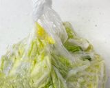 塩もみ白菜と手羽元のスープ作り方7写真