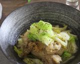 塩もみ白菜と手羽元のスープ作り方14写真