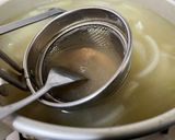鍋1つ簡単 れんこんごぼうと豆腐の味噌汁作り方4写真