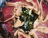 市販パック活用●カツオのたたき丼作り方2写真