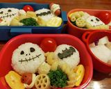 キャラ弁〈10月〉 バットマンハロウィン作り方5写真