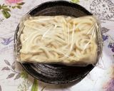 レンジでチンして♪釜玉うどん作り方1写真