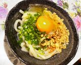 レンジでチンして♪釜玉うどん作り方2写真
