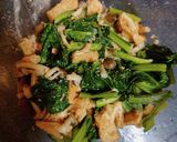 レンチン小松菜と薄揚げ＆シメジの明太和え作り方5写真