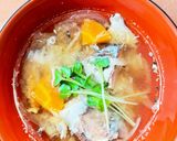 ぽかぽか♡サバ缶味噌汁作り方12写真