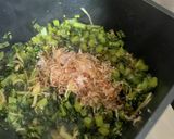大根使い切り!菜っぱと新生姜の万能おかず作り方3写真