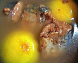 サバ缶とみかんの炊き込みご飯？！作り方3写真