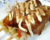 持ち運び自由♪　巻いて食べるお好み焼き作り方7写真