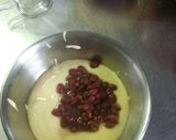 抹茶とゆであずきの炊飯器ケーキ作り方4写真