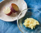 95℃ さつまいものミルク煮：離乳食作り方29写真