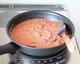 手軽に【マスカルポーネトマトパスタ】作り方7写真