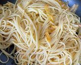 ピリ辛白菜パスタ【ここから栄養士】作り方3写真