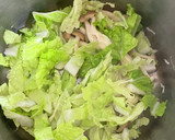 白菜ときのこのスープ【ここから栄養士】作り方1写真
