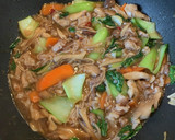 青梗菜ときのこの中華炒め作り方6写真