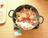 韓国風キムチチーズ肉じゃが作り方4写真