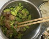 皮から作った♡エビアボカド餃子作り方6写真