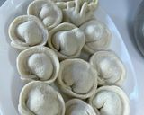 皮から作った♡エビアボカド餃子作り方14写真