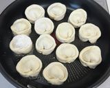 皮から作った♡エビアボカド餃子作り方15写真