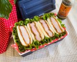 63℃,95℃かつサンドとポタージュ弁当作り方5写真