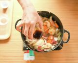 韓国風キムチチーズ肉じゃが作り方5写真