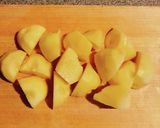 海苔香る♪ヤンニョムシーチキンじゃがいも作り方1写真