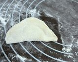 皮から作った♡エビアボカド餃子作り方12写真
