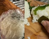 シンプル・わかめのナムルおにぎり♪作り方3写真
