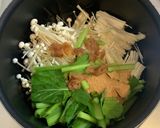 小松菜とえのきの梅煮作り方4写真