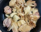 鶏肉とれんこんのケチャップ煮作り方3写真