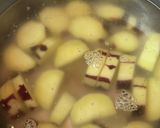 秋にぴったりのほっこり味噌汁作り方2写真
