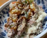 簡単おつまみ☆ポテトサラダのサバ缶和え作り方5写真